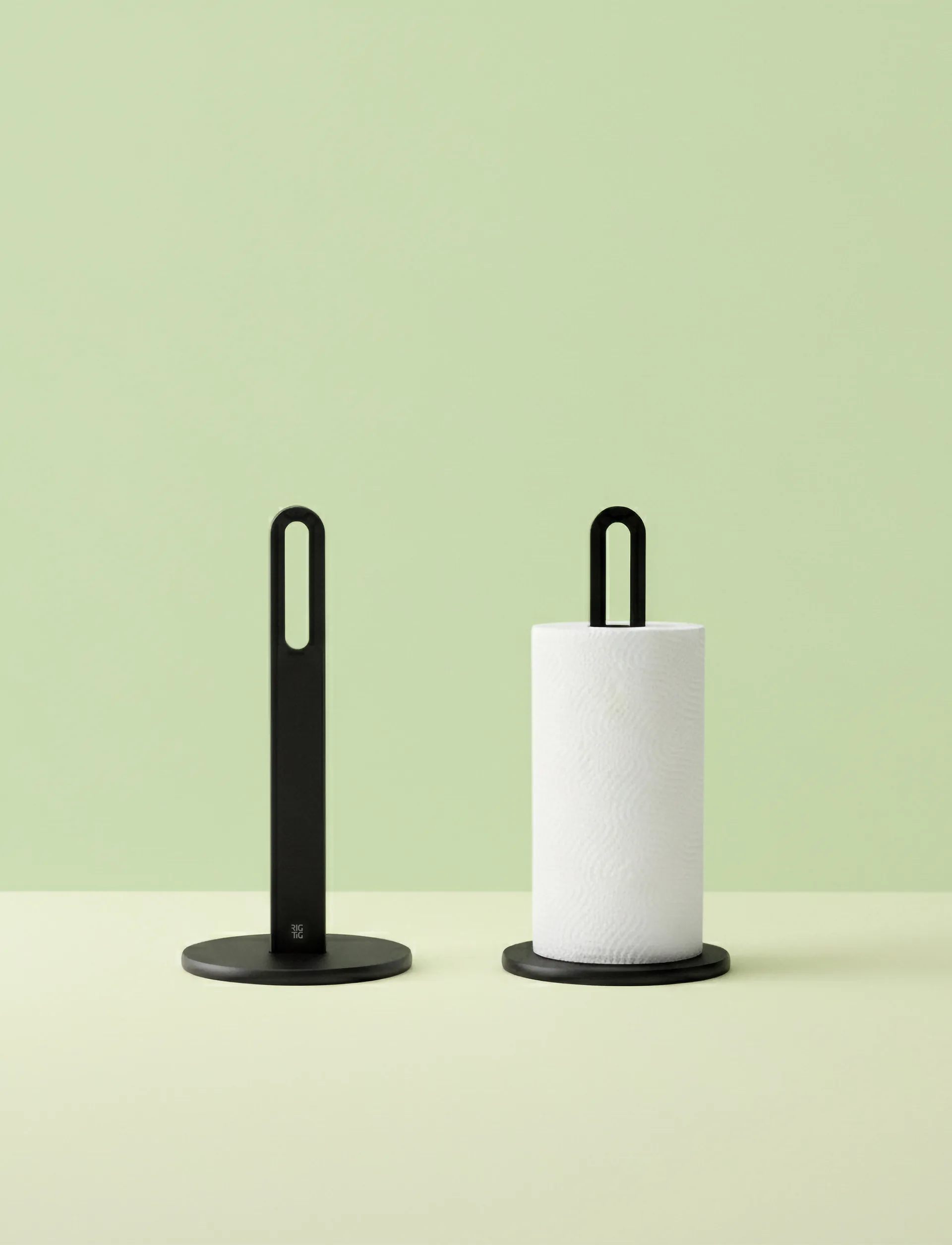 SPIN-IT Küchenrollenhalter, Black RIG-TIG