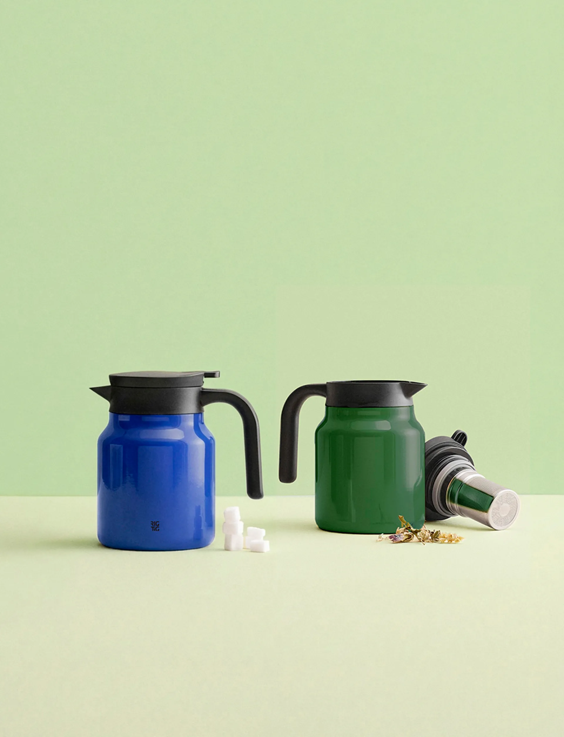 THERM-IT Thermoskanne, Blue RIG-TIG