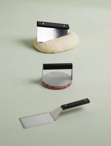 TOOL IT Burgerpresse - Schwarz, Ø13,9 cm - RIG-TIG