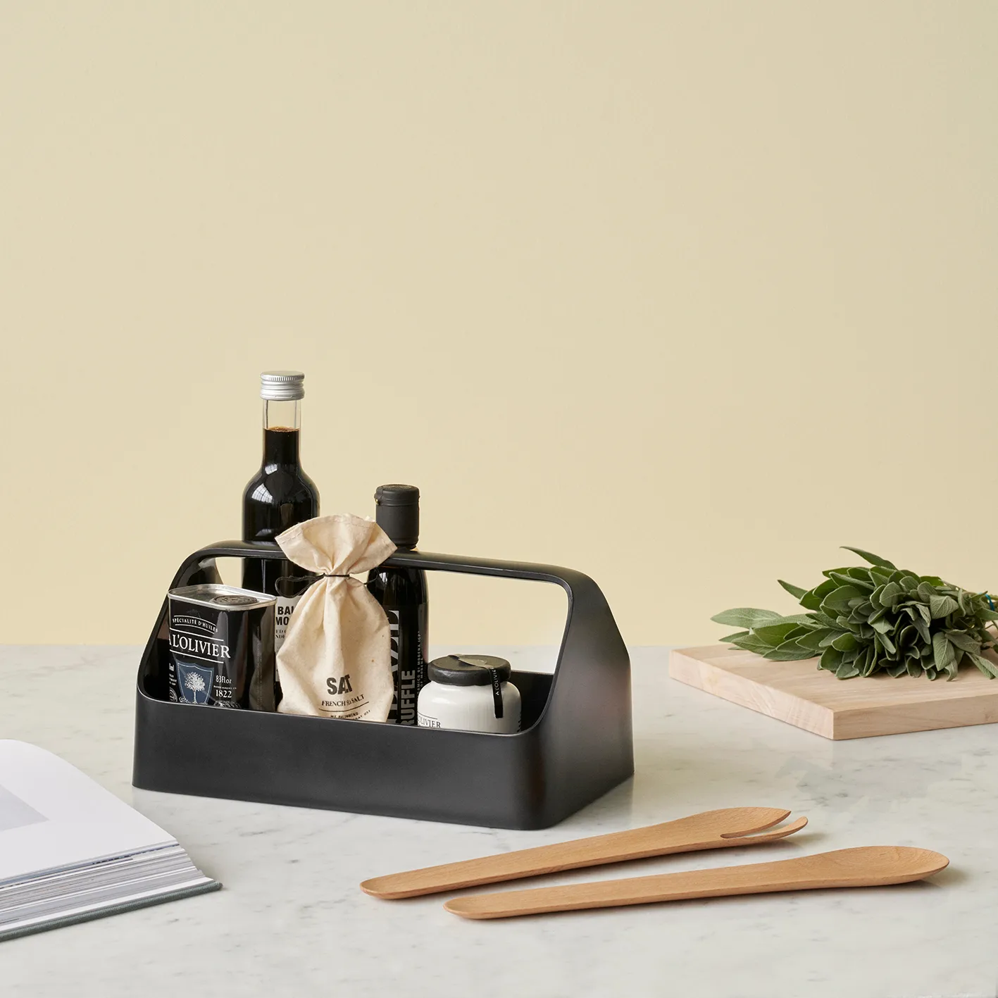 TOSS-IT Salatbesteck, Buche RIG-TIG