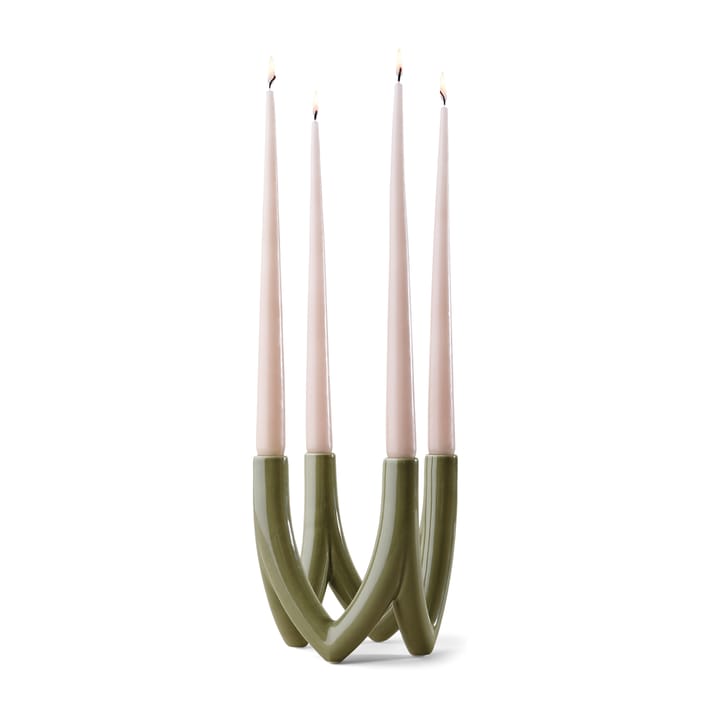 Chandelier Kerzenhalter no. 56 - Olive green - Ro Collection