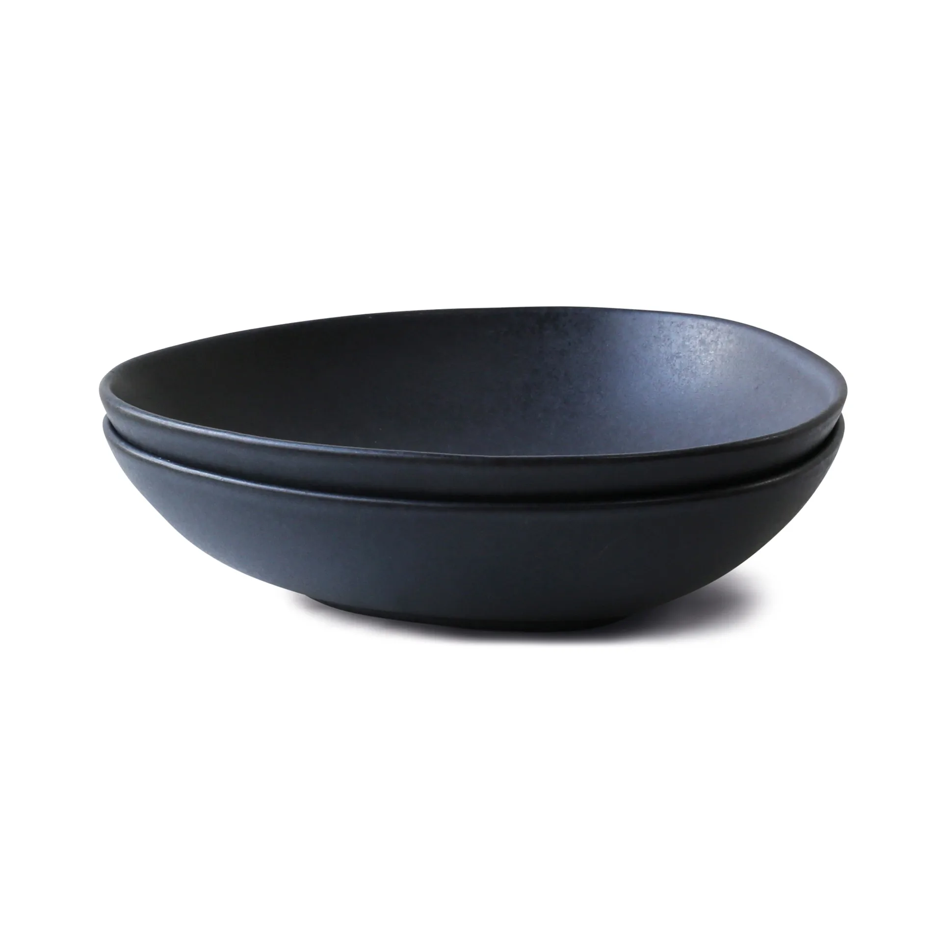 Deep plate no.52 2er Pack, Lava stone Ro Collection