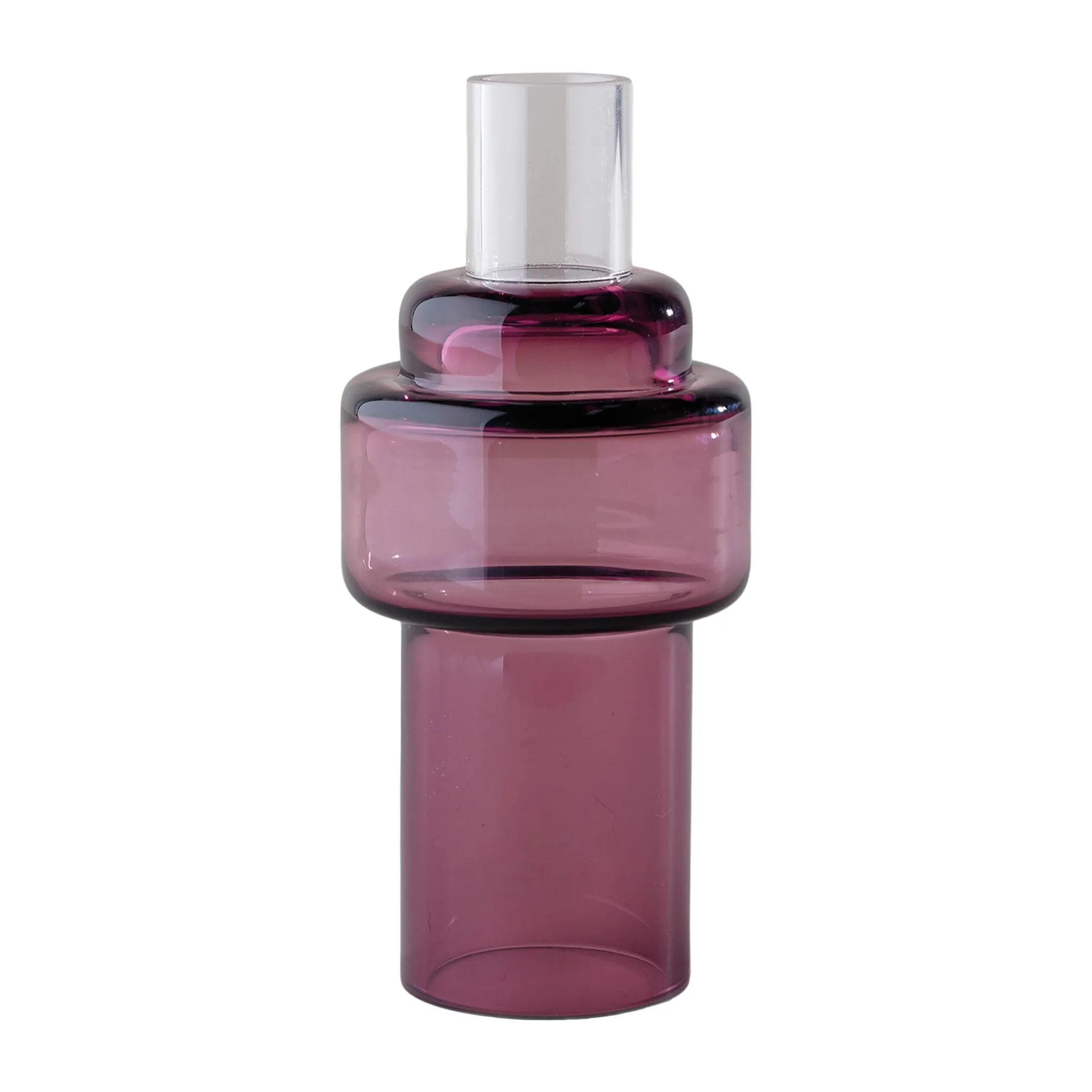 Glass candlestick no. 55, Heather Ro Collection