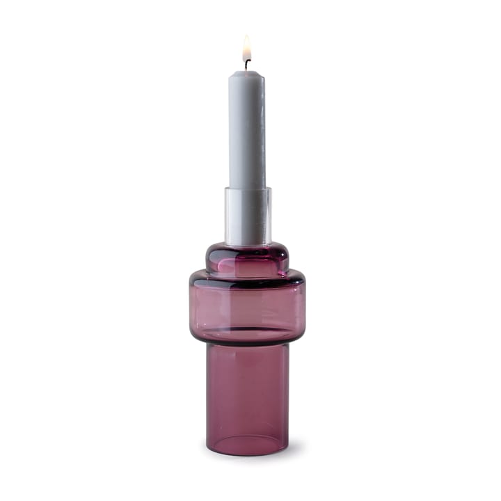 Glass candlestick no. 55, Heather Ro Collection