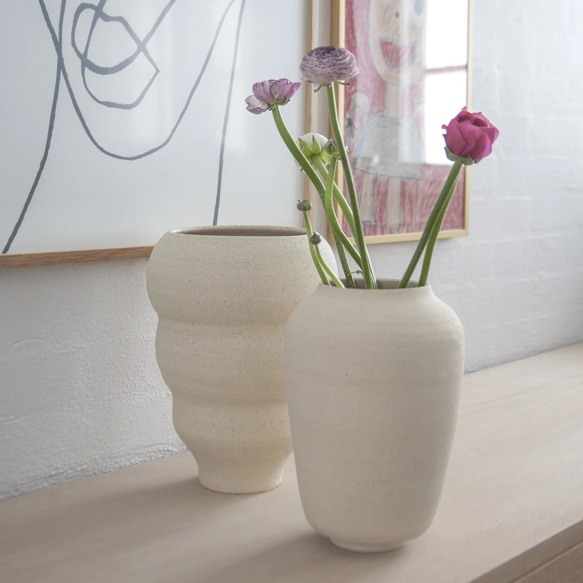 Hand turned Vasee no. 59 Classic, Vanilla Ro Collection