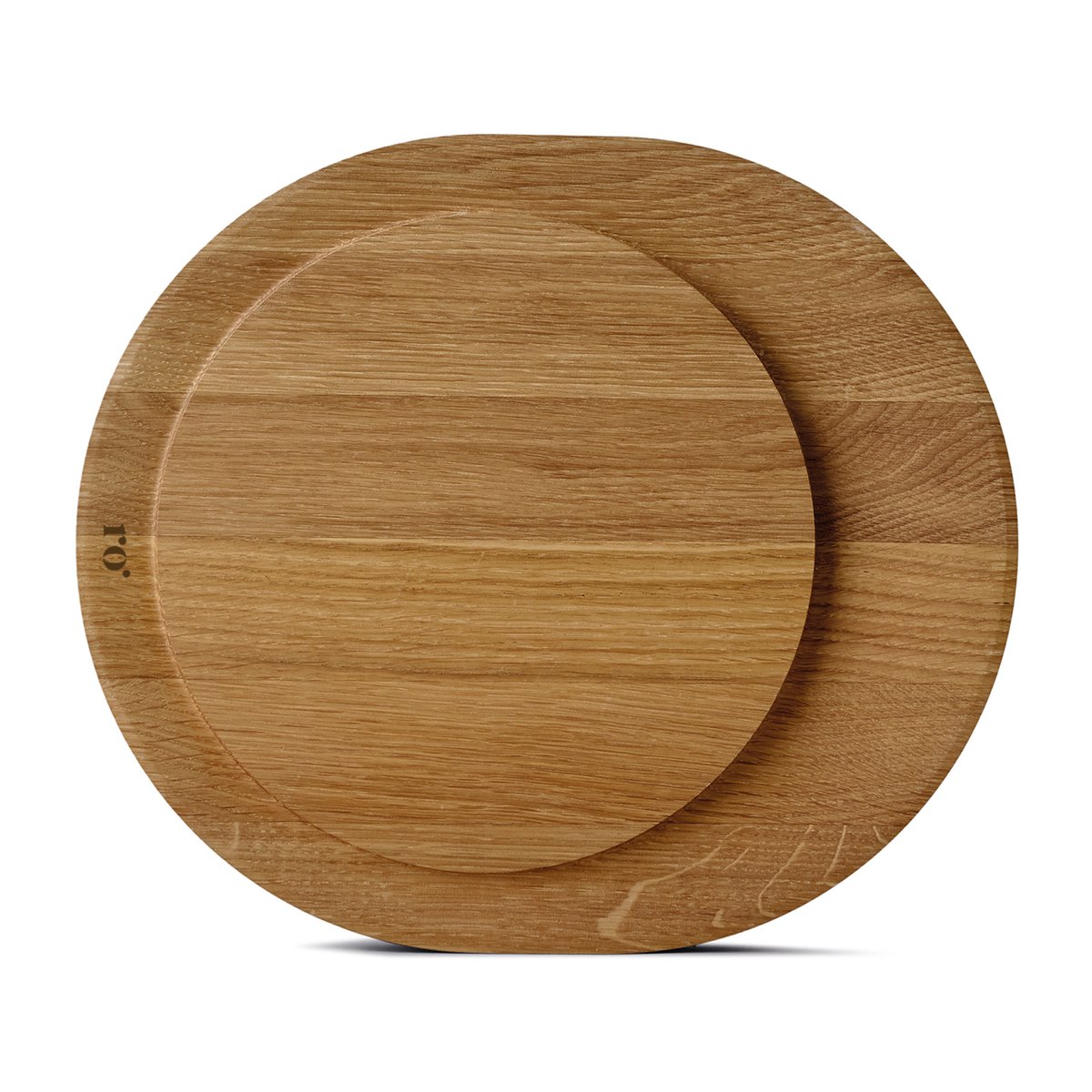Ro Collection Oak board no. 61 Small Ø12cm