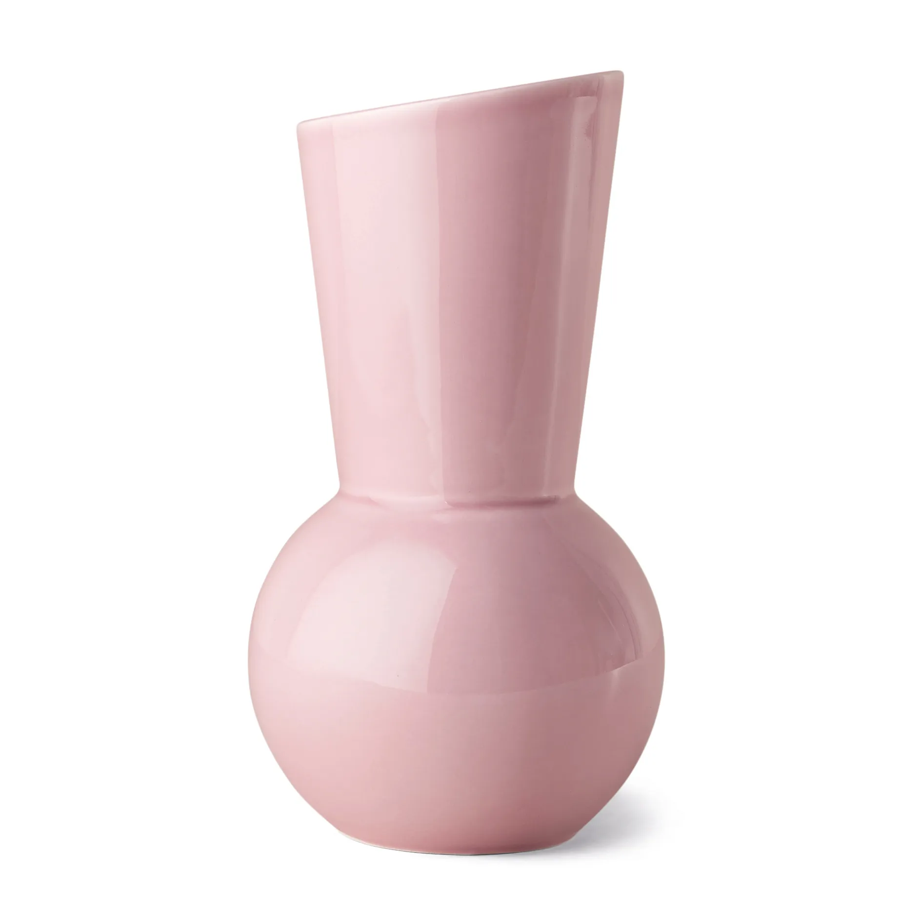 Oval Vase no. 66, Rose pink Ro Collection