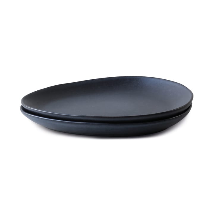 Plate no.34 2er Pack, Lava stone Ro Collection