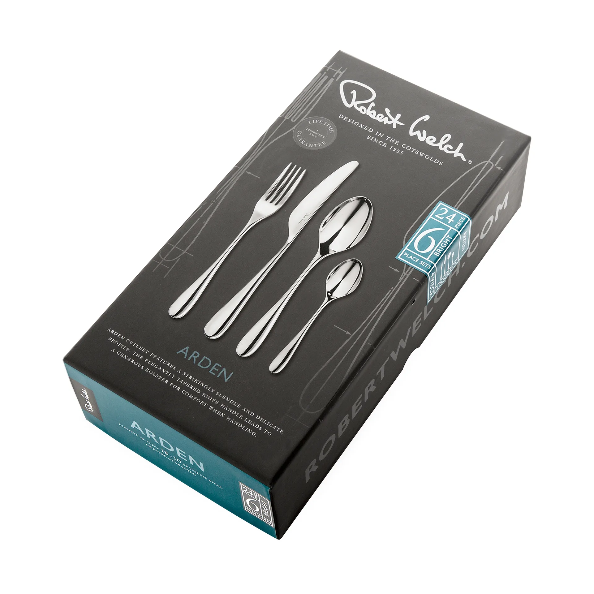 Arden Bright Besteck-Set, 24 Teile Robert Welch