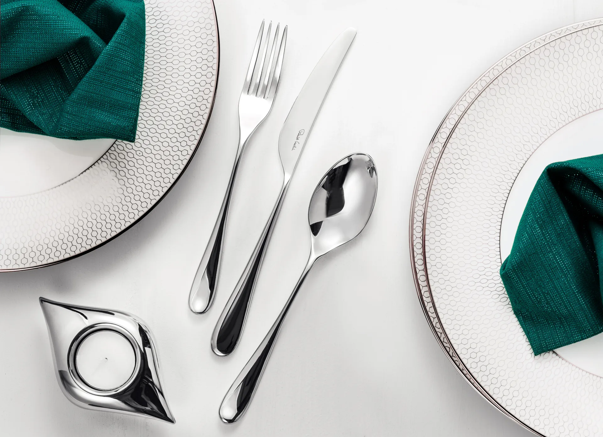 Arden Bright Besteck-Set, 42 Teile Robert Welch