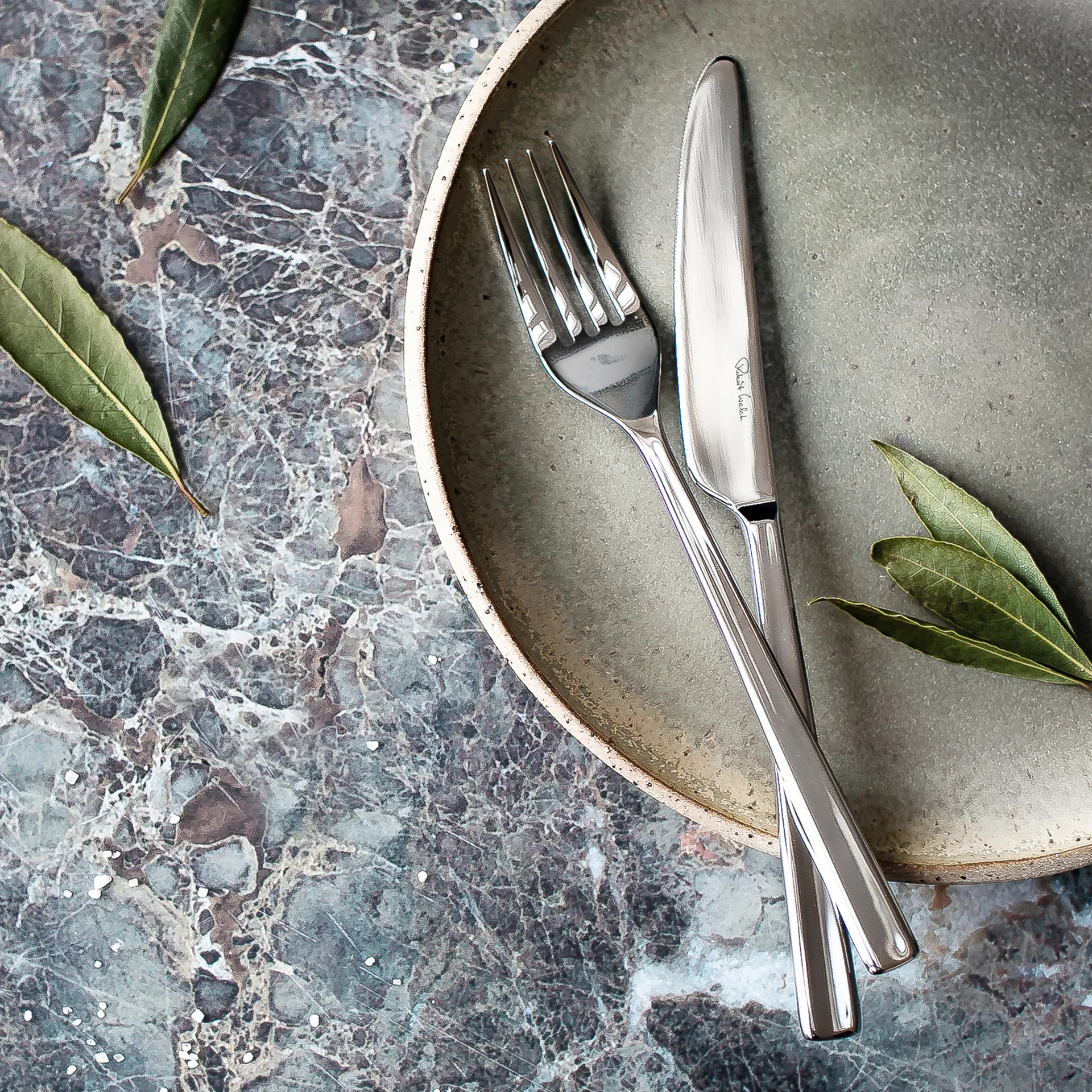 Blockley Gabel glänzend, Edelstahl Robert Welch