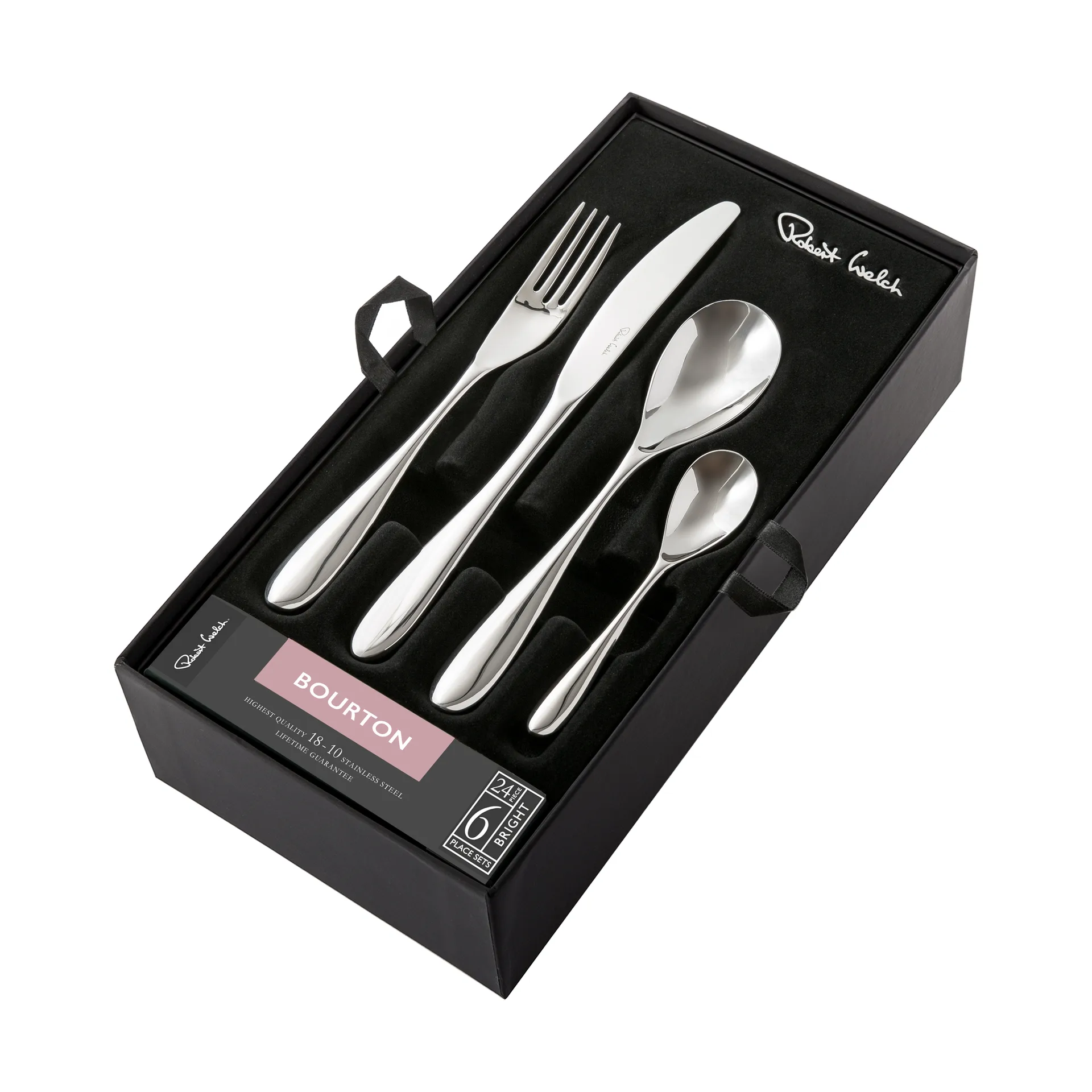 Bourton Bright Besteck-Set, 24 Teile Robert Welch