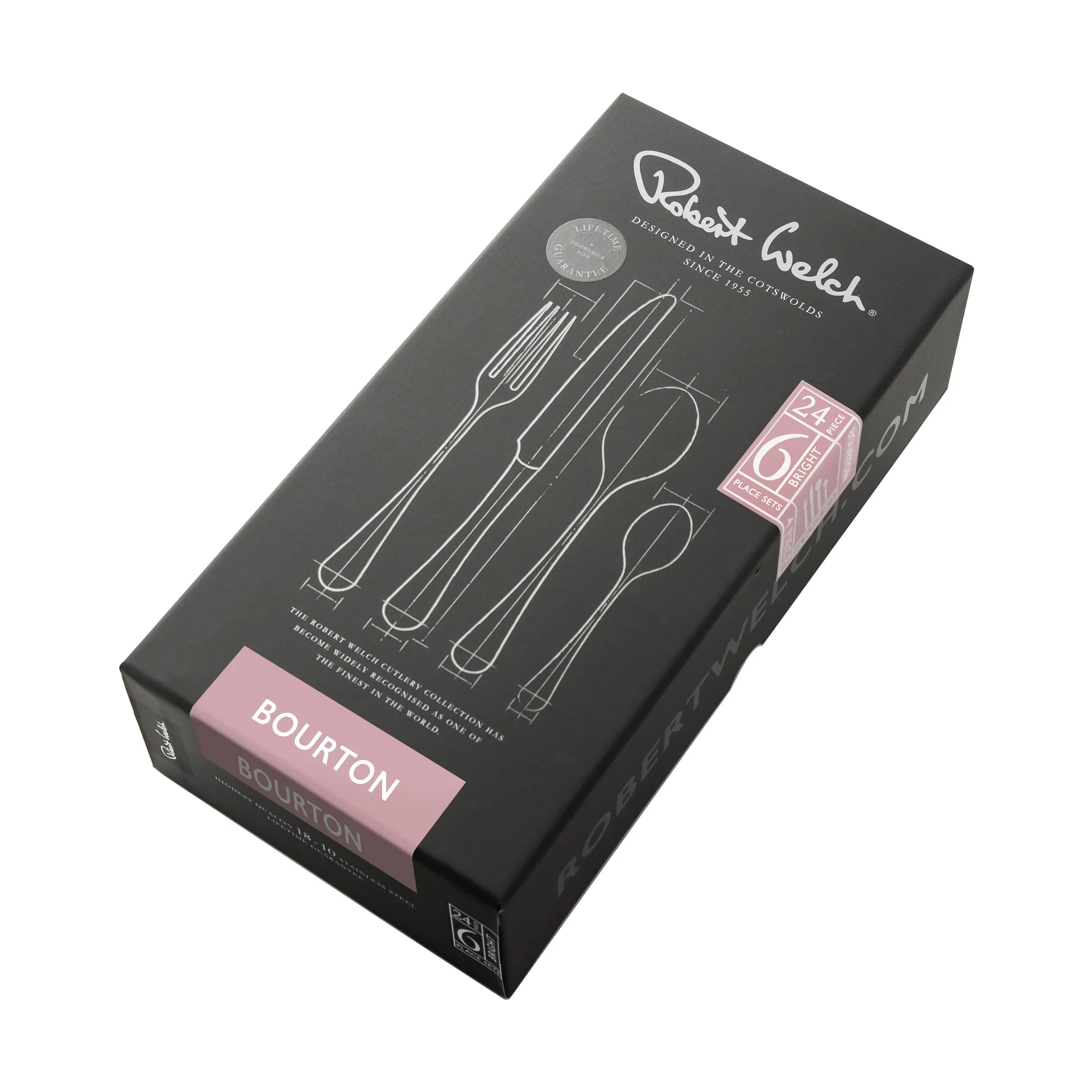 Bourton Bright Besteck-Set, 24 Teile Robert Welch