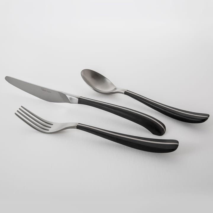 Contour Besteckset 24 Teile, Schwarz Robert Welch