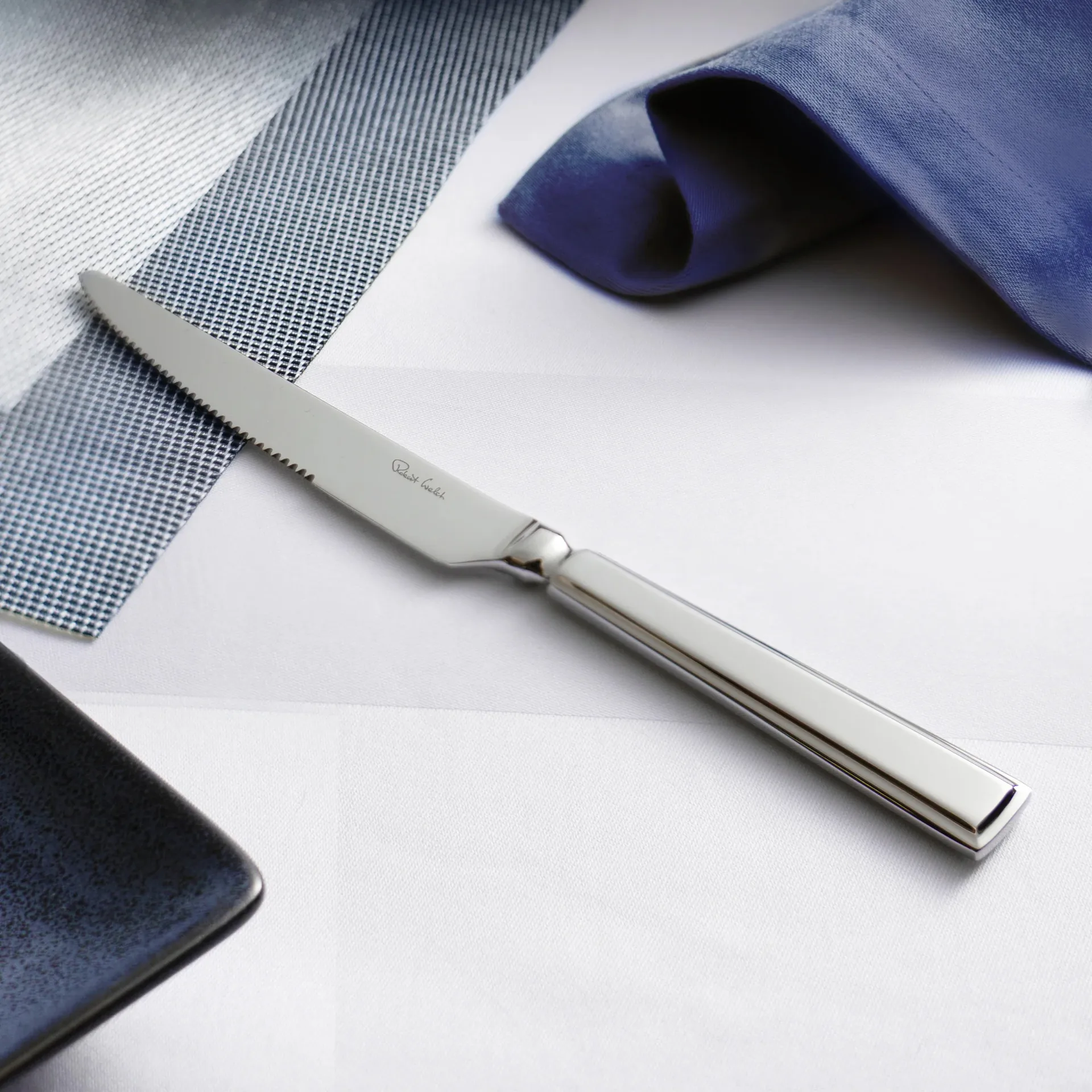 Fairford bright Steakmesser, Edelstahl, 4-teilig Robert Welch