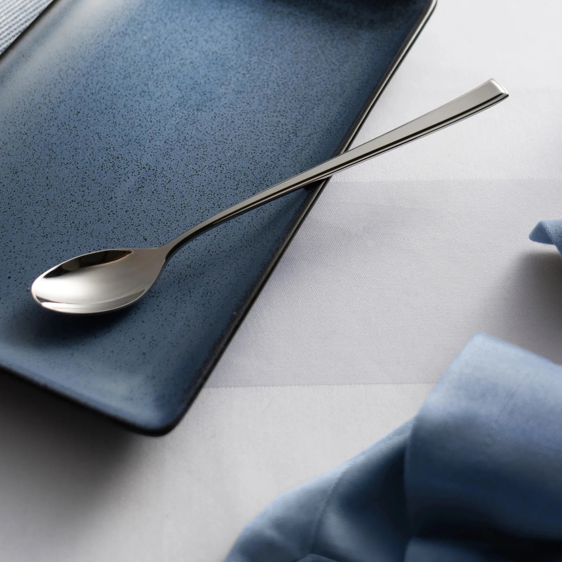 Fairford bright Teelöffel langer Griff, Edelstahl, 20,1 cm Robert Welch