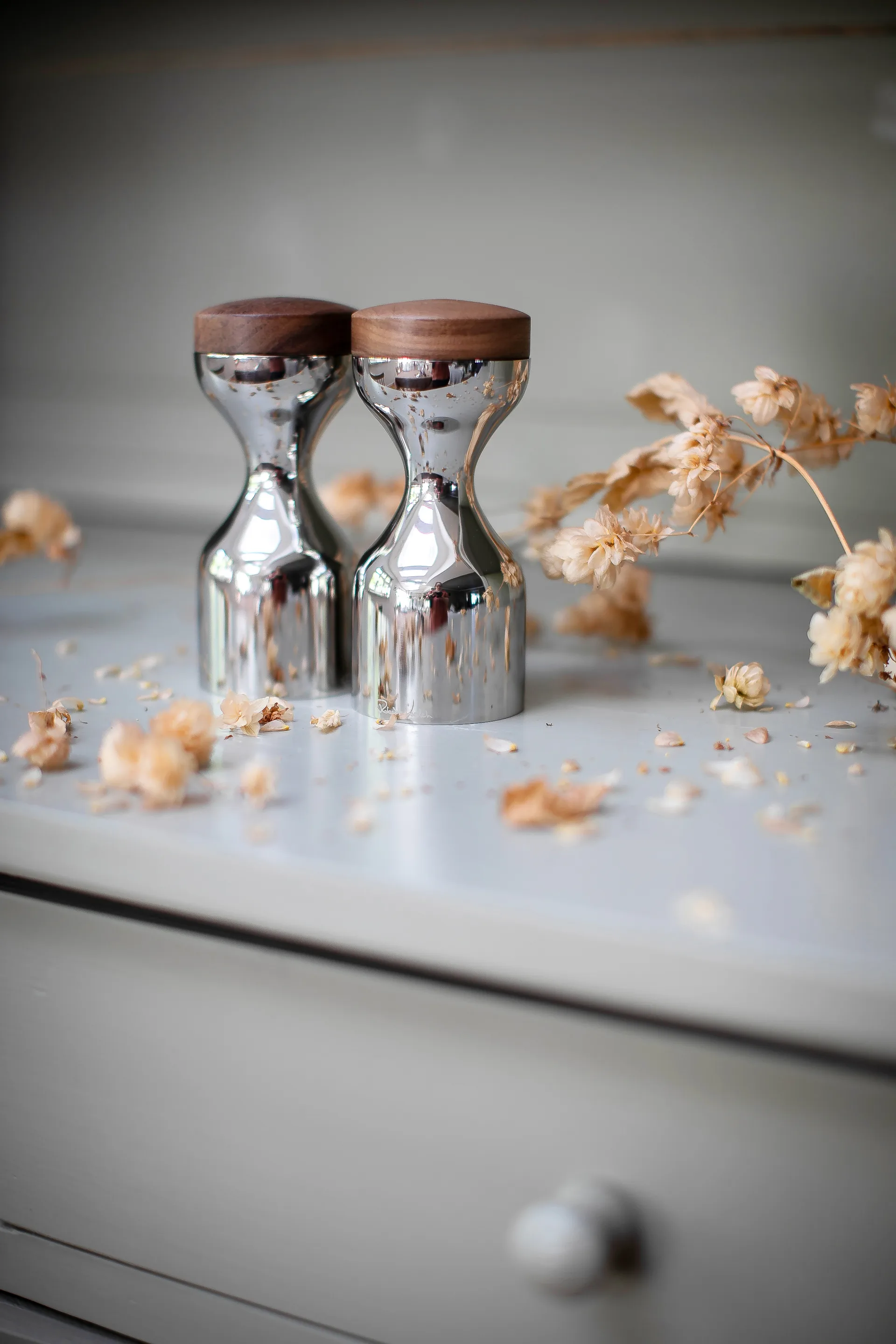 Limbrey Pfeffermühle 14,5 cm, Edelstahl Robert Welch