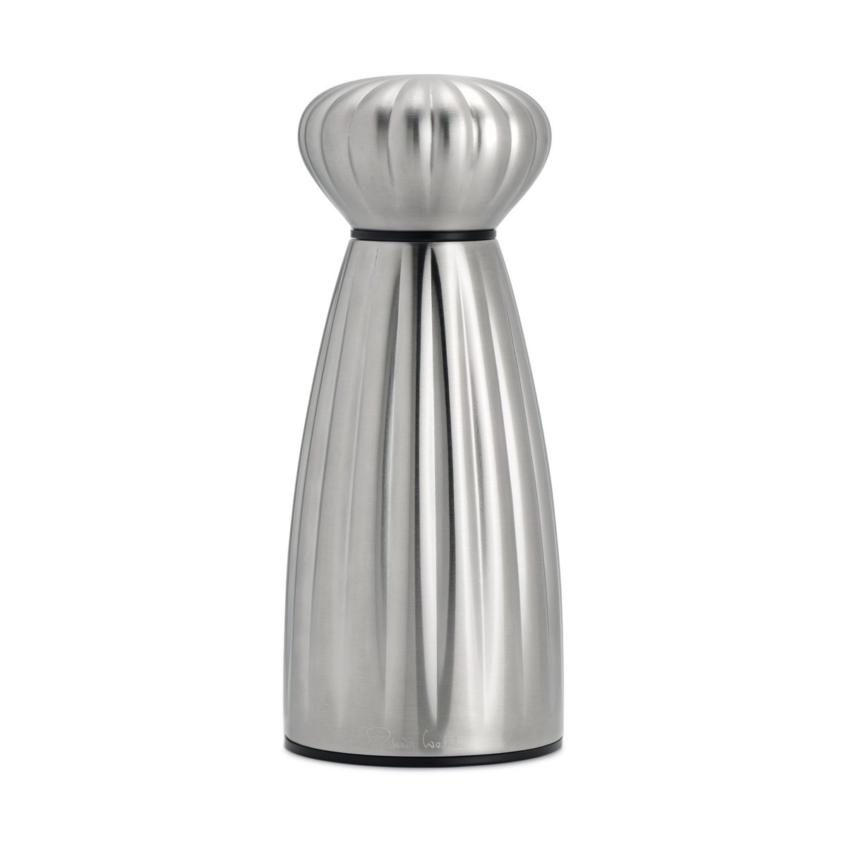Robert Welch Palm satin Pfeffermühle Edelstahl 16,8 cm Schwarz