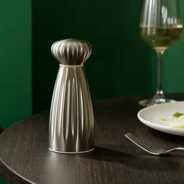 Palm Satin Salzmühle - Small-Edelstahl - Robert Welch