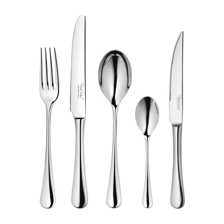 Radford Besteck-Set glänzend - 24 Teile + 6 Grillmesser - Robert Welch