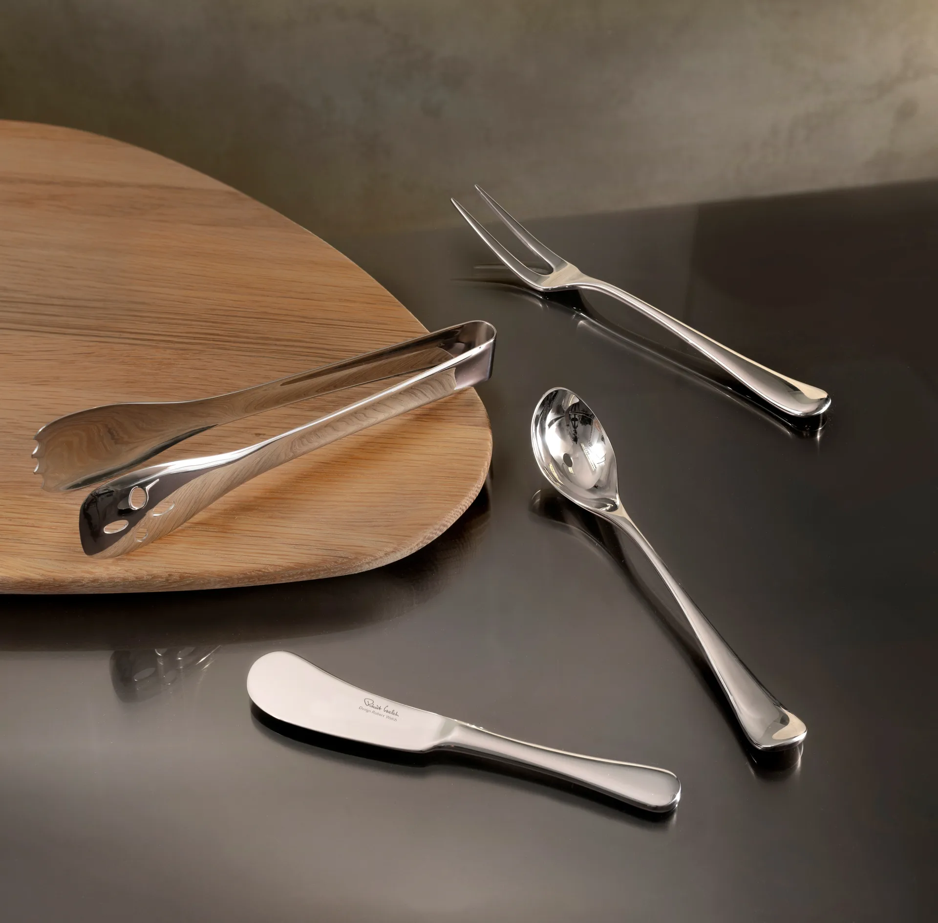 Radford Olivelöffel glänzend, Edelstahl Robert Welch