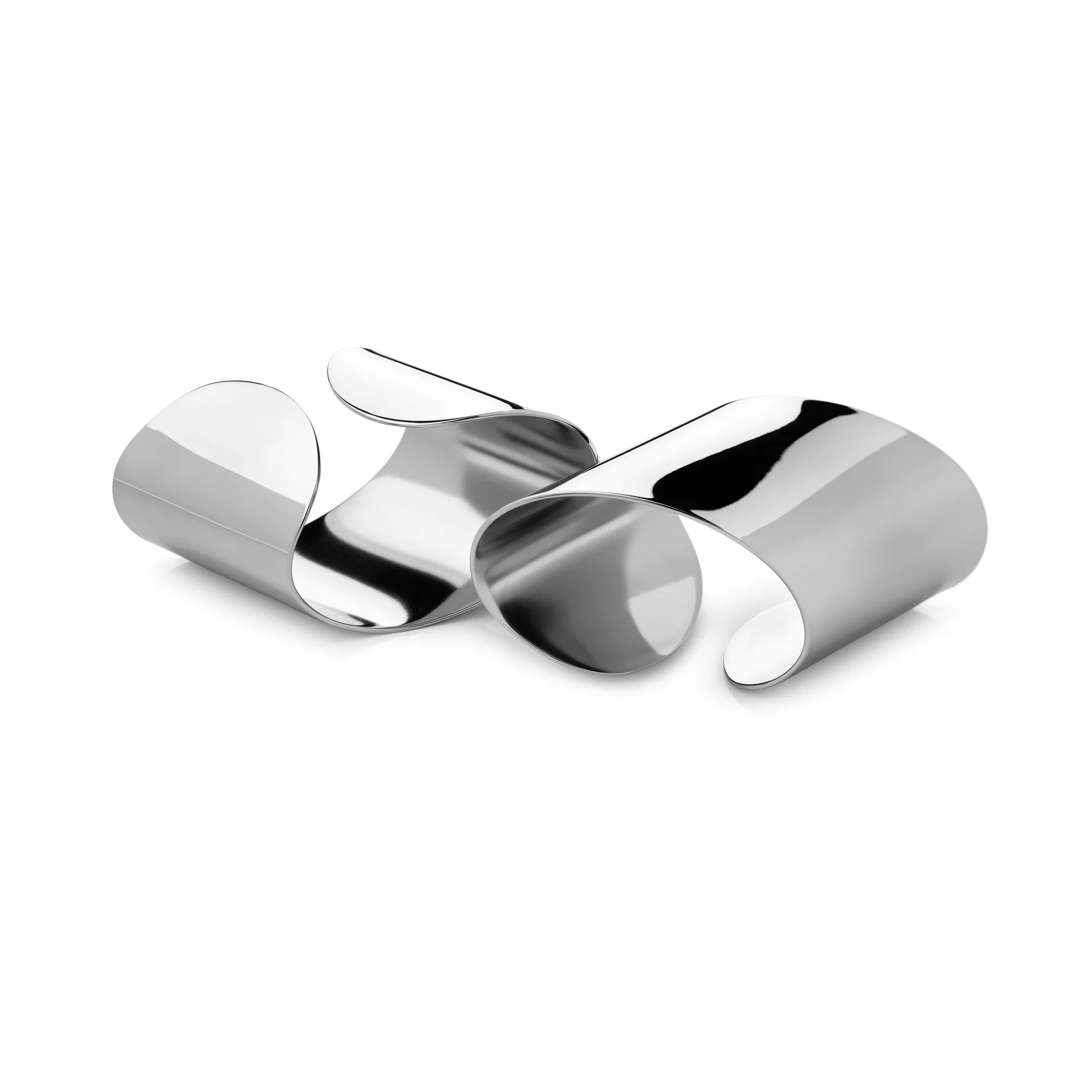 Radford Serviettenring glänzend 2er Pack, Edelstahl Robert Welch