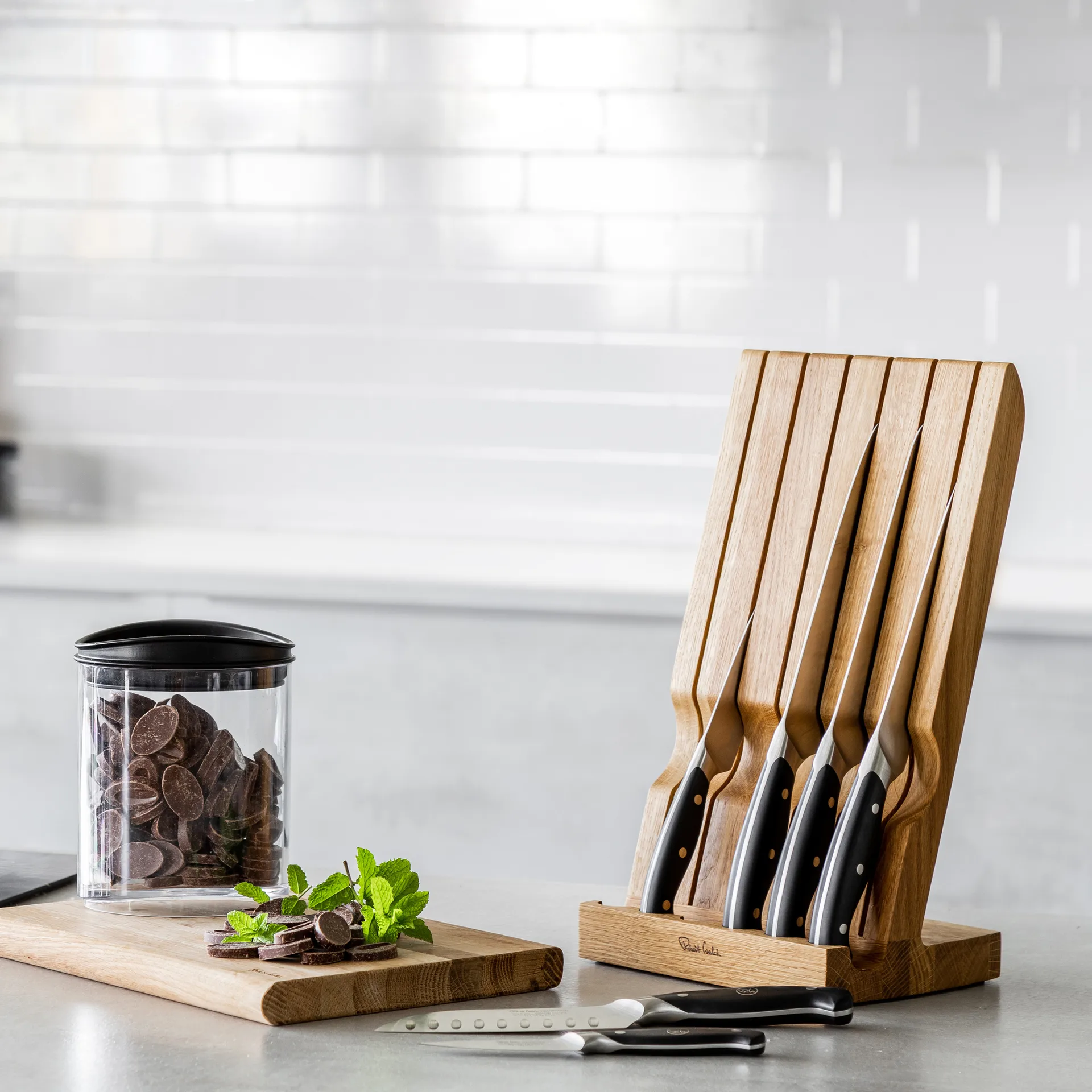 Robert Welch professional Messerset Eiche, 7 Teile Robert Welch