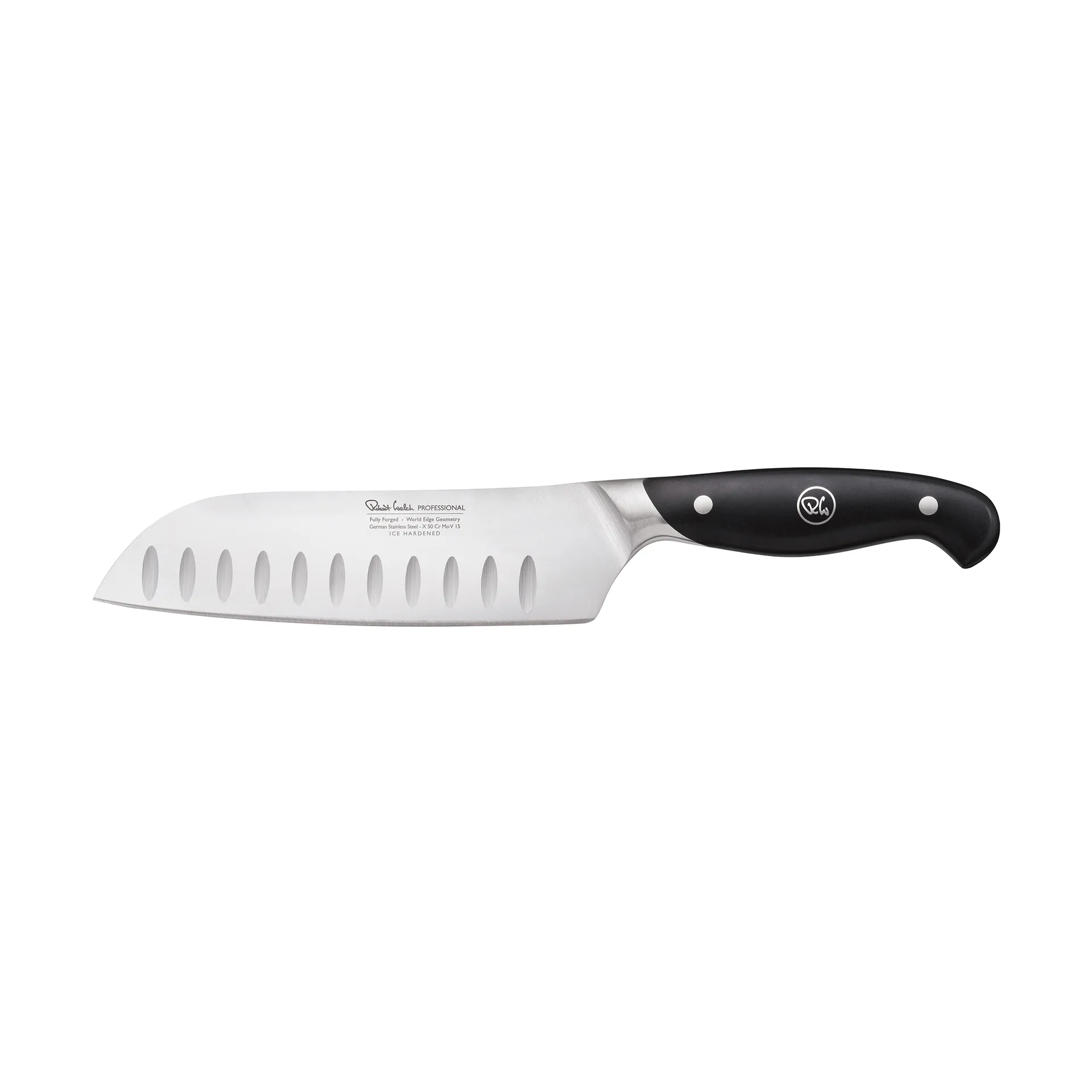 Robert Welch professional Santokumesser 17 cm, Edelstahl Robert Welch