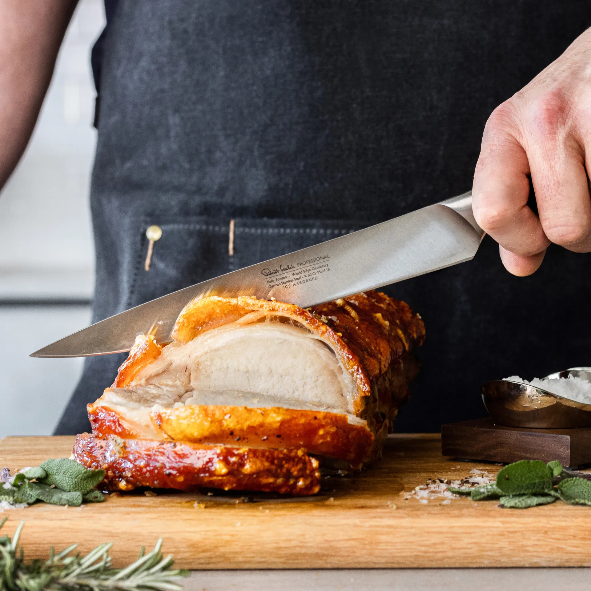 Robert Welch professional Tranchiermesser 22 cm, Edelstahl Robert Welch