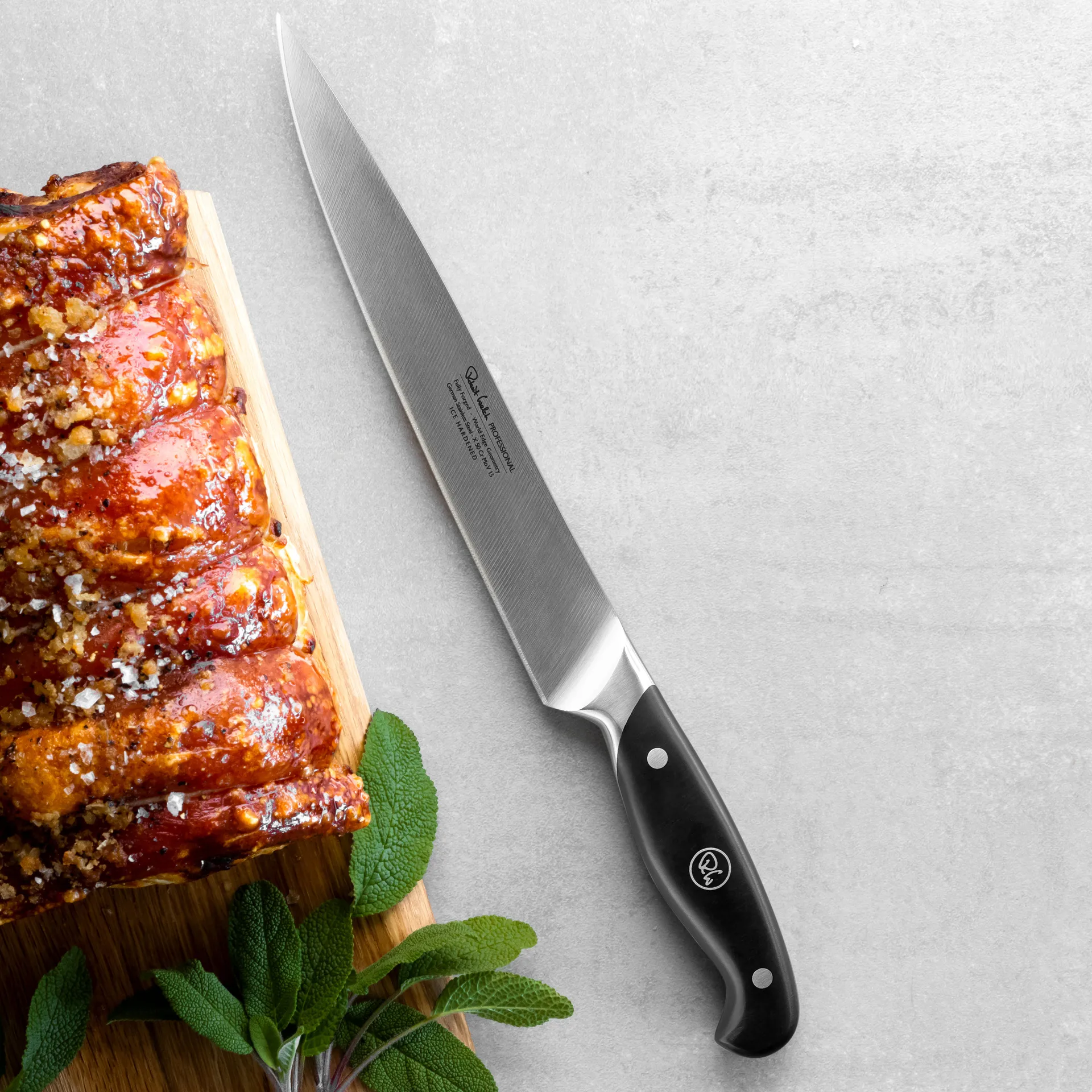 Robert Welch professional Tranchiermesser 22 cm, Edelstahl Robert Welch