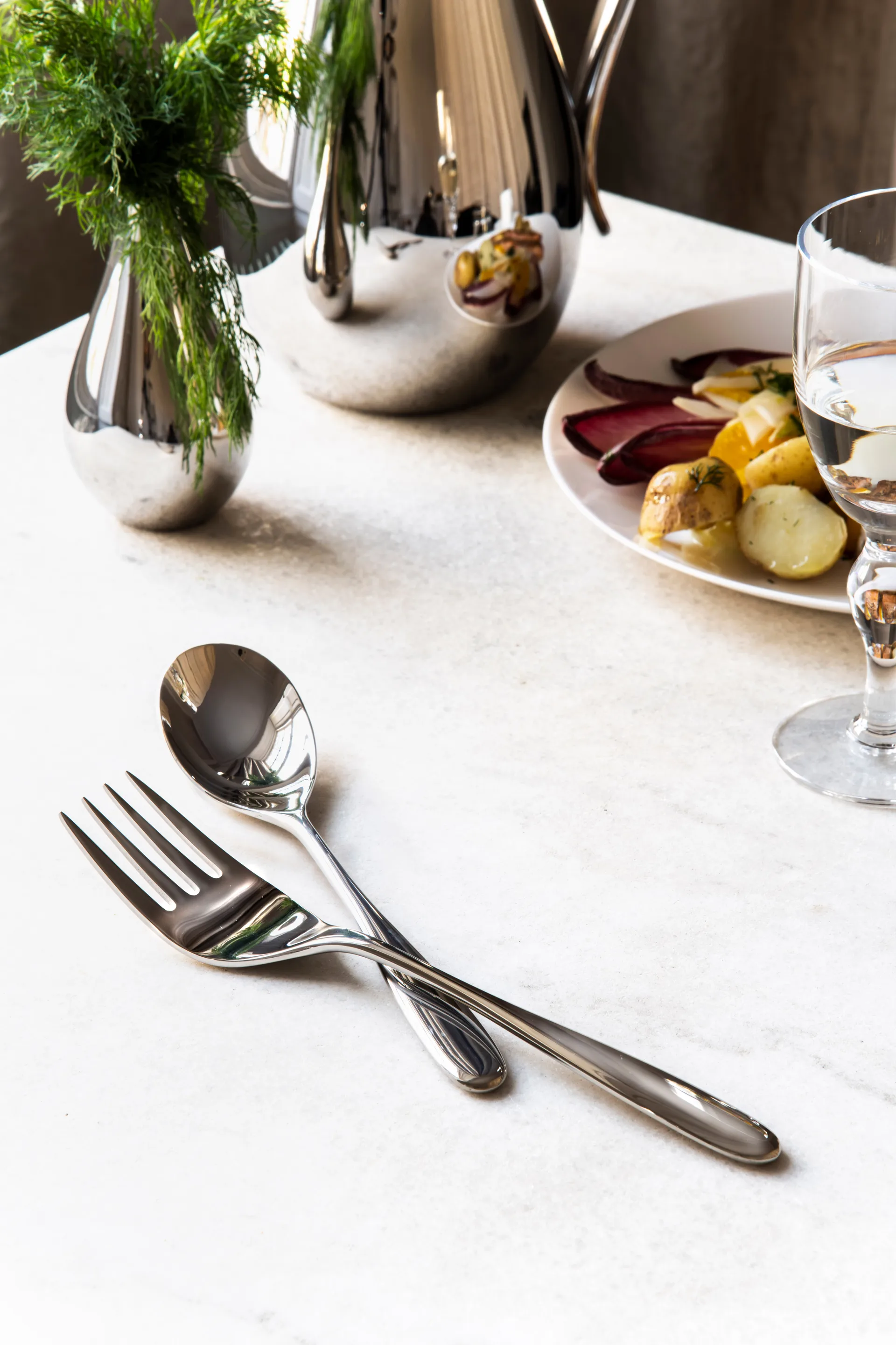 Stanton Bright Servierbesteck 3 Teile, Edelstahl Robert Welch