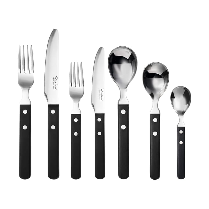 Trattoria Besteckset 56 Teile - Schwarz - Robert Welch