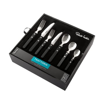 Trattoria Besteckset 56 Teile - Schwarz - Robert Welch