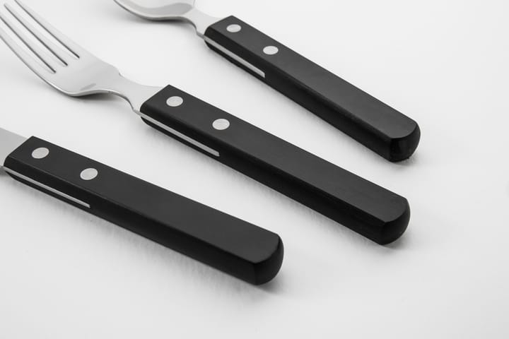 Trattoria Besteckset 56 Teile, Schwarz Robert Welch
