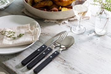 Trattoria Besteckset 56 Teile - Schwarz - Robert Welch