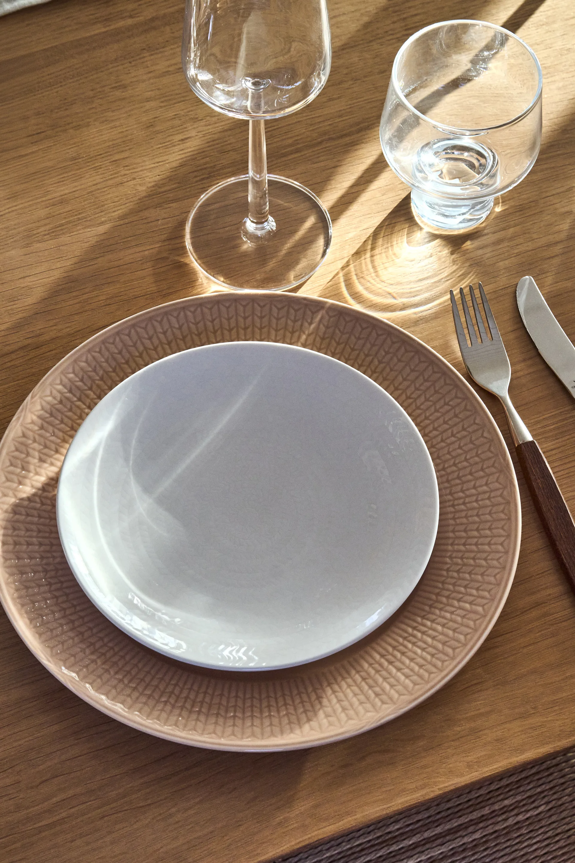 Blå eld Teller, Weiß, 23 cm Rörstrand
