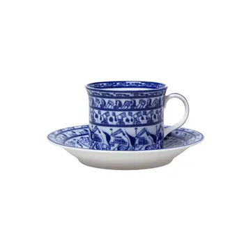 Cobolti Tasse mit Untertasse - Blau, 2-teilig - Rörstrand