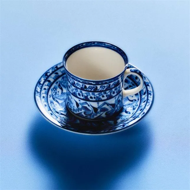 Cobolti Tasse mit Untertasse, Blau, 2-teilig Rörstrand