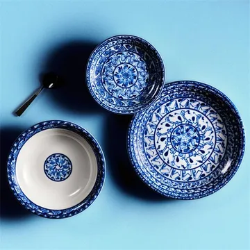 Cobolti tiefer Teller - Blau, Ø21 cm - Rörstrand