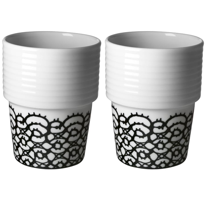 Filippa K Becher - Schwarze Spitzen 2er Pack - Rörstrand