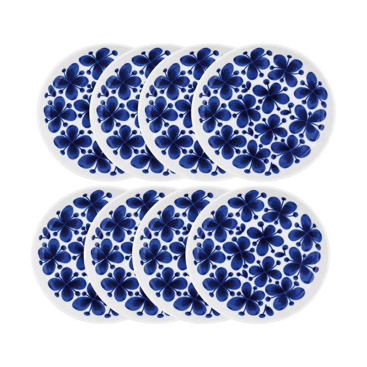 Mon Amie Dessertteller Ø18 cm 8er-Pack - Blau - Rörstrand