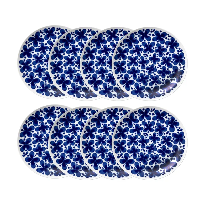 Mon Amie Teller Ø 27 cm 8er-Pack - Blau - Rörstrand