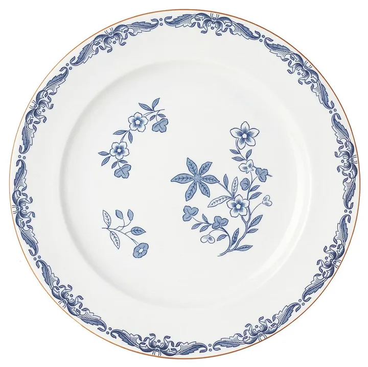 Ostindia flacher Teller - Blau, Ø27cm - Rörstrand