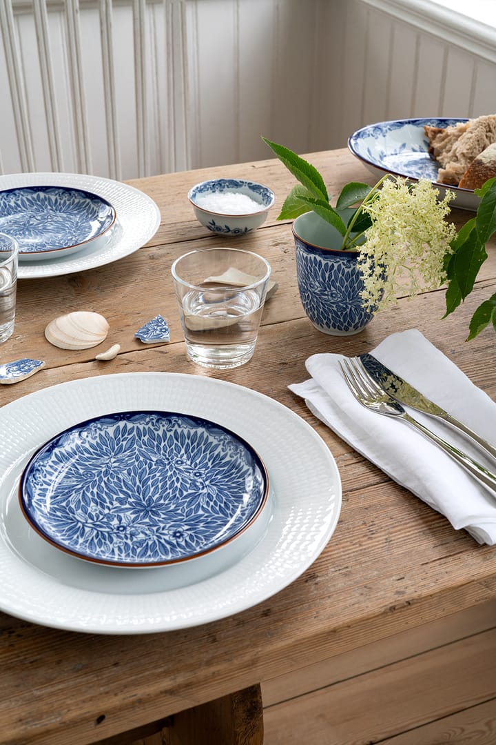 Ostindia Floris kleiner Teller Ø16cm, Blau Rörstrand