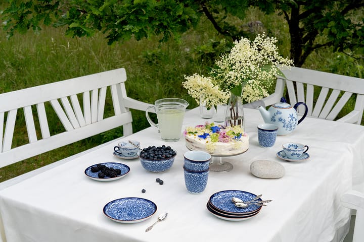 Ostindia Floris kleiner Teller Ø16cm, Blau Rörstrand