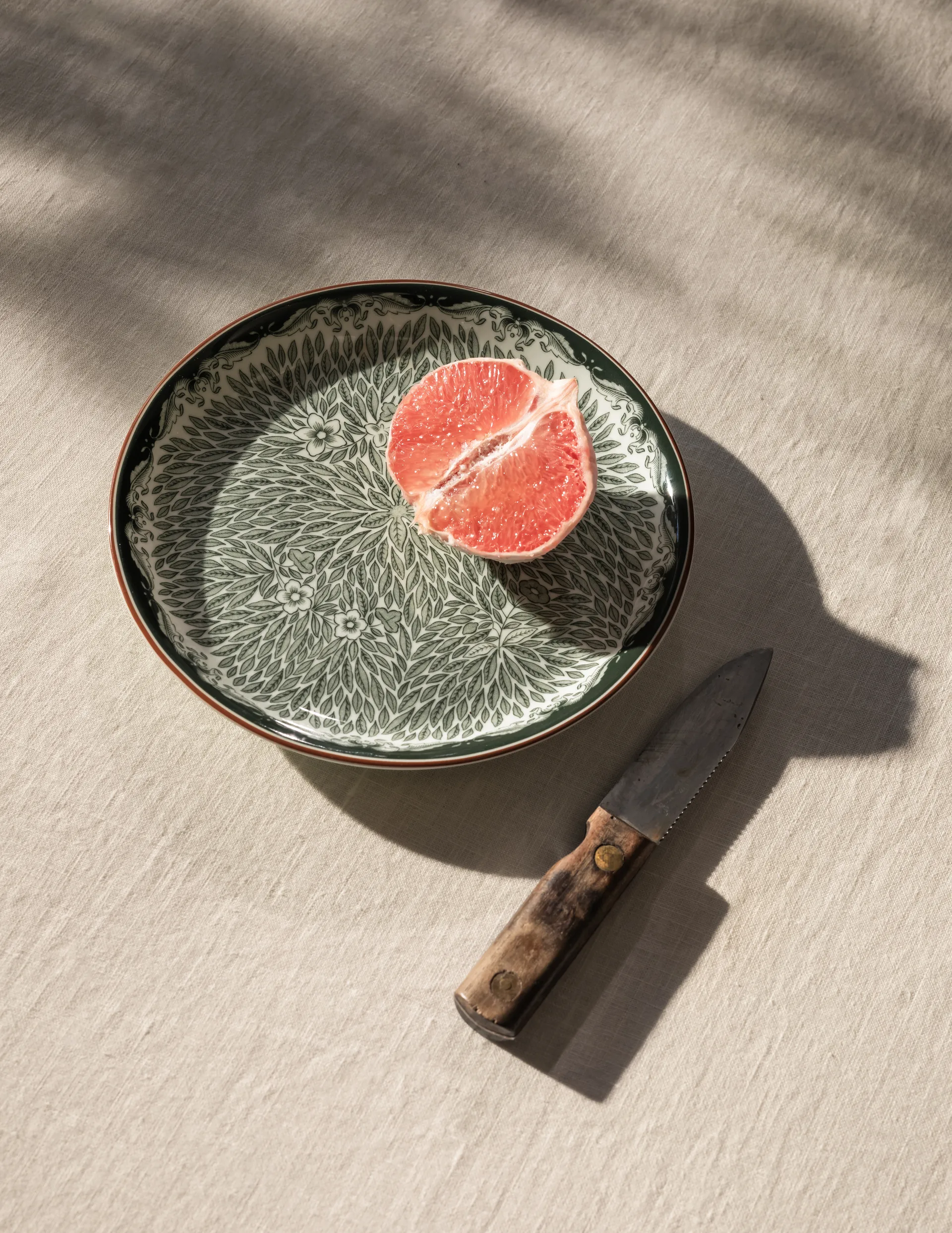 Ostindia Floris kleiner Teller Ø16cm, Grün Rörstrand