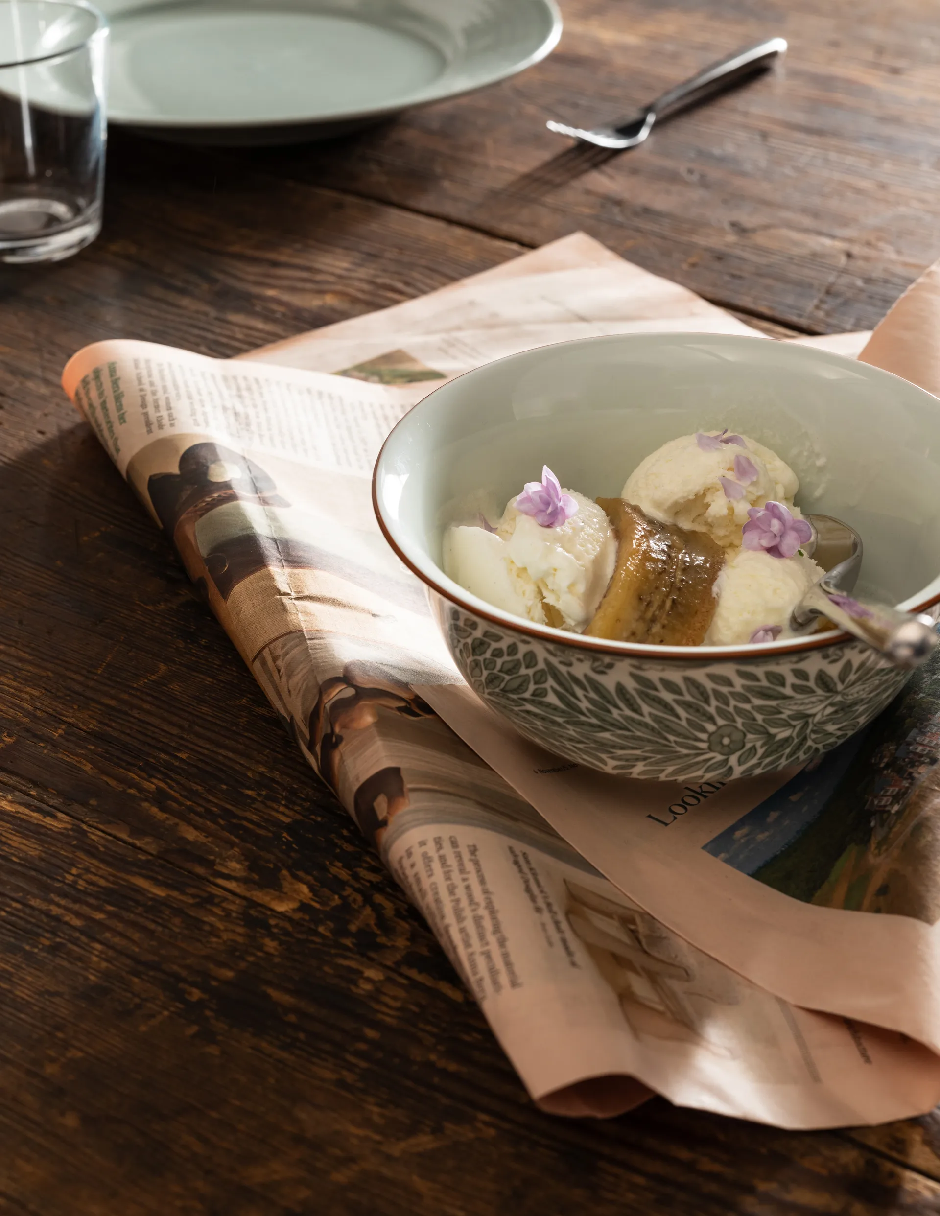 Ostindia Floris Schale 30 cl, Grün Rörstrand