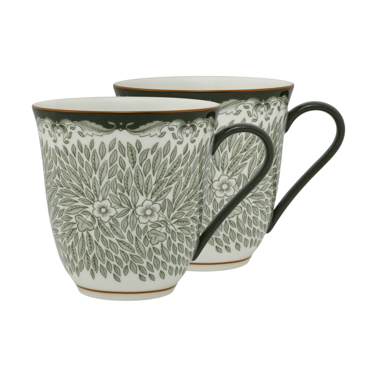 Rörstrand Ostindia Floris Tasse 30 cl 2er Pack Grün