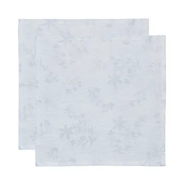 Ostindia Stoffserviette 45 x 45cm 2er Pack - Blau - Rörstrand
