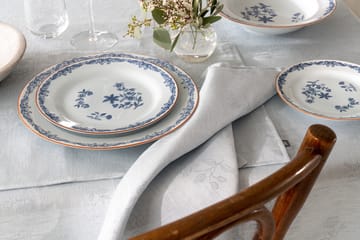 Ostindia Stoffserviette 45 x 45cm 2er Pack - Blau - Rörstrand